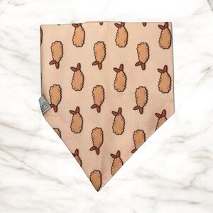 DOG Bandana - Shrimp Tempura - Size L Large